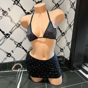 Rhinestone_Skirt_Set_Black